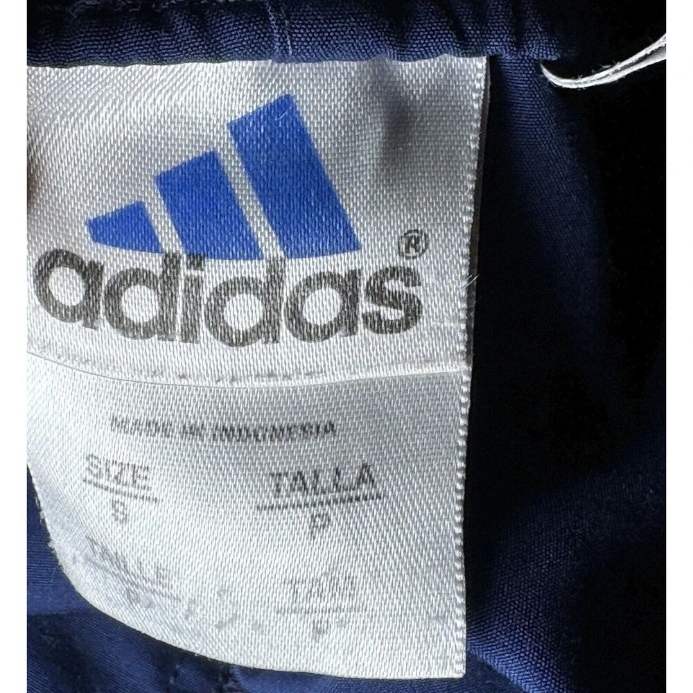 Vintage Y2K Adidas Mens Small Blue Cargo Pockets‎ Sport Shorts 2001 Athleisure